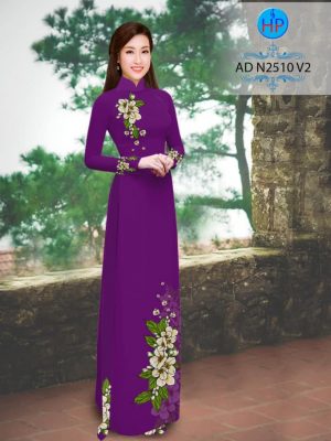 Vải áo dài Hoa in 3D thiết kế 2019 AD N2510 25 1565944872 322 Vai ao dai Hoa in 3D thiet ke 2019 AD