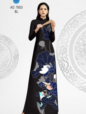 Vải áo dài hoa Sen thiết kế 2019 AD 7653 36 1565945170 895 Vai ao dai hoa Sen thiet ke 2019 AD 7653