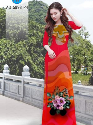 Vải áo dài Hoa in 3D kiểu mới AD 5898 24 1565945345 547 Vai ao dai Hoa in 3D kieu moi AD 5898