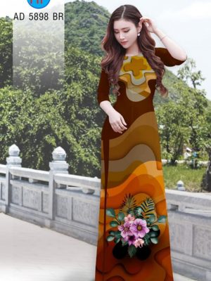 Vải áo dài Hoa in 3D kiểu mới AD 5898 36 1565945346 425 Vai ao dai Hoa in 3D kieu moi AD 5898