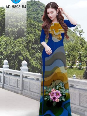Vải áo dài Hoa in 3D kiểu mới AD 5898 28 1565945346 903 Vai ao dai Hoa in 3D kieu moi AD 5898