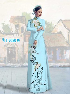 Vải áo dài tình mẹ mới ra AD T7020 16 1566200375 382 Vai ao dai tinh me moi ra AD T7020