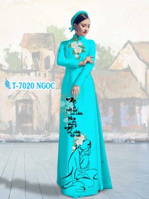 Vải áo dài tình mẹ mới ra AD T7020 14 1566200375 396 Vai ao dai tinh me moi ra AD T7020