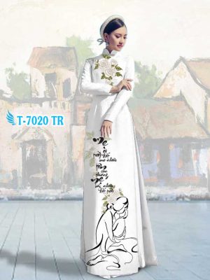 Vải áo dài tình mẹ mới ra AD T7020 17 1566200375 954 Vai ao dai tinh me moi ra AD T7020