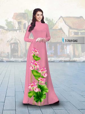 Vải áo dài hoa sen mới ra AD T7019 20 1566202515 636 Vai ao dai hoa sen moi ra AD T7019