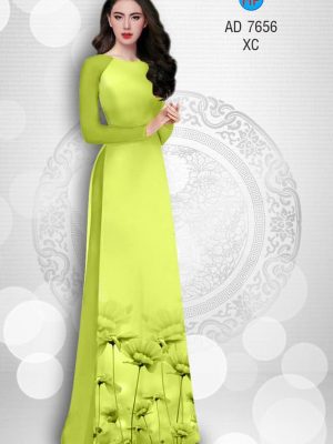 Vải áo dài hoa 3D mới ra AD 7656 23 1566204792 39 Vai ao dai hoa 3D moi ra AD 7656