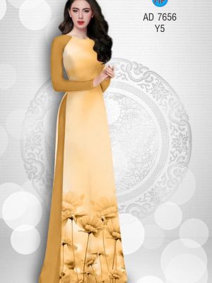 Vải áo dài hoa 3D mới ra AD 7656 24 1566204792 53 Vai ao dai hoa 3D moi ra AD 7656