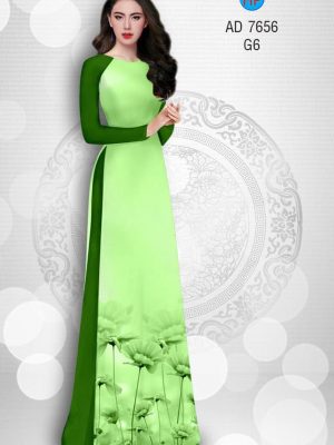 Vải áo dài hoa 3D mới ra AD 7656 29 1566204792 769 Vai ao dai hoa 3D moi ra AD 7656