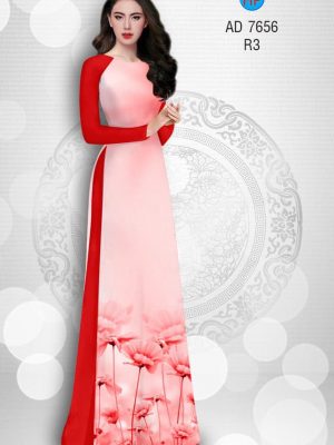 Vải áo dài hoa 3D mới ra AD 7656 34 1566204793 439 Vai ao dai hoa 3D moi ra AD 7656