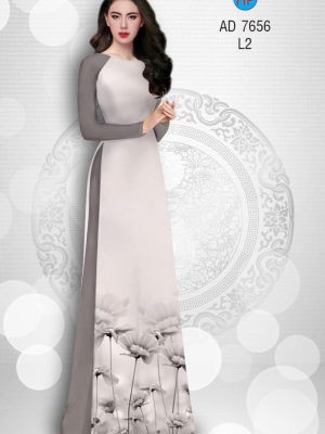 Vải áo dài hoa 3D mới ra AD 7656 33 1566204793 537 Vai ao dai hoa 3D moi ra AD 7656