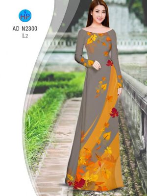 Vải áo dài Chiếc lá mùa thu thiết kế 2019 AD N2300 21 1566354169 232 Vai ao dai Chiec la mua thu thiet ke 2019