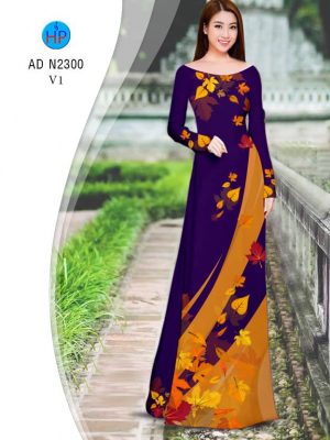 Vải áo dài Chiếc lá mùa thu thiết kế 2019 AD N2300 26 1566354169 783 Vai ao dai Chiec la mua thu thiet ke 2019