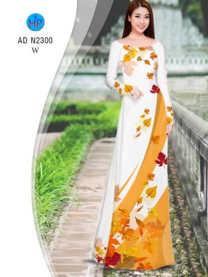 Vải áo dài Chiếc lá mùa thu thiết kế 2019 AD N2300 24 1566354169 88 Vai ao dai Chiec la mua thu thiet ke 2019