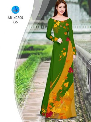 Vải áo dài Chiếc lá mùa thu thiết kế 2019 AD N2300 31 1566354170 481 Vai ao dai Chiec la mua thu thiet ke 2019