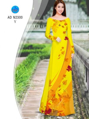 Vải áo dài Chiếc lá mùa thu thiết kế 2019 AD N2300 32 1566354170 763 Vai ao dai Chiec la mua thu thiet ke 2019