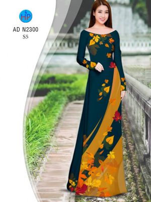 Vải áo dài Chiếc lá mùa thu thiết kế 2019 AD N2300 28 1566354170 848 Vai ao dai Chiec la mua thu thiet ke 2019