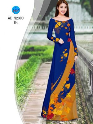 Vải áo dài Chiếc lá mùa thu thiết kế 2019 AD N2300 34 1566354171 294 Vai ao dai Chiec la mua thu thiet ke 2019