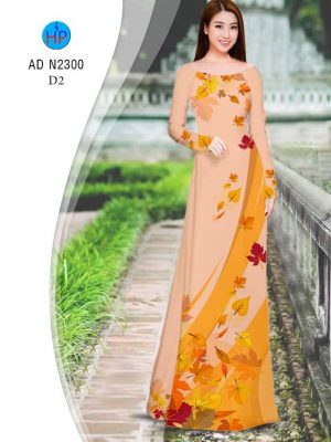 Vải áo dài Chiếc lá mùa thu thiết kế 2019 AD N2300 35 1566354171 546 Vai ao dai Chiec la mua thu thiet ke 2019