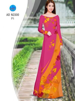 Vải áo dài Chiếc lá mùa thu thiết kế 2019 AD N2300 36 1566354171 901 Vai ao dai Chiec la mua thu thiet ke 2019