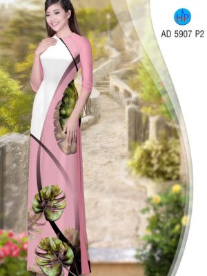 Vải áo dài Lá thiết kế 2019 AD 5907 28 1566444598 74 Vai ao dai La thiet ke 2019 AD 5907