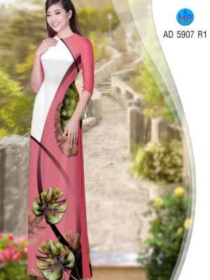 Vải áo dài Lá thiết kế 2019 AD 5907 31 1566444598 758 Vai ao dai La thiet ke 2019 AD 5907