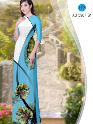 Vải áo dài Lá thiết kế 2019 AD 5907 29 1566444598 783 Vai ao dai La thiet ke 2019 AD 5907