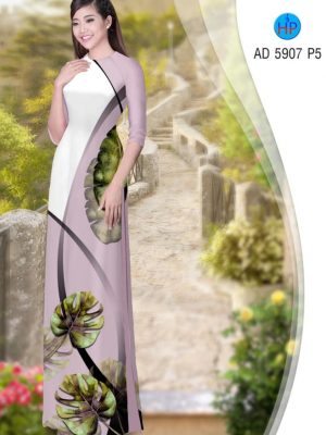Vải áo dài Lá thiết kế 2019 AD 5907 26 1566444598 835 Vai ao dai La thiet ke 2019 AD 5907
