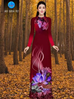 Vải áo dài Sen kiểu mới AD 5854 29 1566446335 357 Vai ao dai Sen kieu moi AD 5854