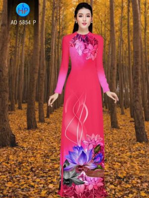 Vải áo dài Sen kiểu mới AD 5854 35 1566446335 423 Vai ao dai Sen kieu moi AD 5854