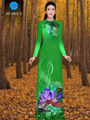 Vải áo dài Sen kiểu mới AD 5854 34 1566446335 463 Vai ao dai Sen kieu moi AD 5854