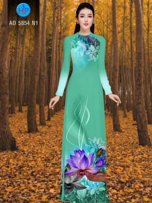 Vải áo dài Sen kiểu mới AD 5854 31 1566446335 479 Vai ao dai Sen kieu moi AD 5854