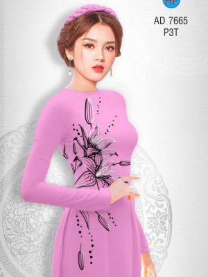 Vải áo dài Hoa Ly kiểu mới AD 7665 26 1566531594 603 Vai ao dai Hoa Ly kieu moi AD 7665