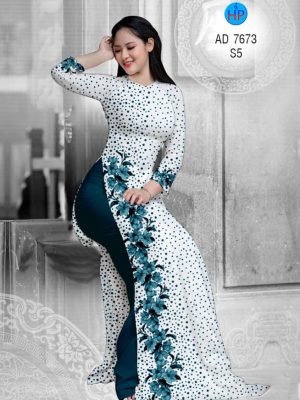 Vải áo dài Bi và hoa dây mới ra AD 7673 32 1566533955 886 Vai ao dai Bi va hoa day moi ra AD