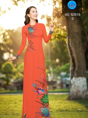 Vải áo dài chim và lá mới ra AD N2616 21 1566534231 124 Vai ao dai chim va la moi ra AD N2616