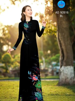 Vải áo dài chim và lá mới ra AD N2616 35 1566534232 238 Vai ao dai chim va la moi ra AD N2616