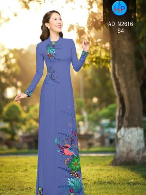 Vải áo dài chim và lá mới ra AD N2616 29 1566534232 55 Vai ao dai chim va la moi ra AD N2616