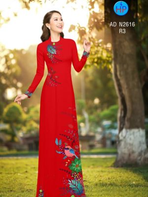 Vải áo dài chim và lá mới ra AD N2616 28 1566534232 570 Vai ao dai chim va la moi ra AD N2616
