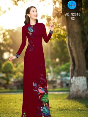 Vải áo dài chim và lá mới ra AD N2616 32 1566534232 767 Vai ao dai chim va la moi ra AD N2616