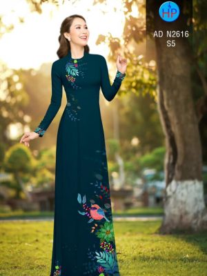 Vải áo dài chim và lá mới ra AD N2616 22 1566534232 966 Vai ao dai chim va la moi ra AD N2616
