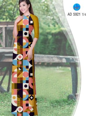 Vải áo dài Lập thể hình học mới ra AD 5921 34 1566631461 54 Vai ao dai Lap the hinh hoc moi ra AD