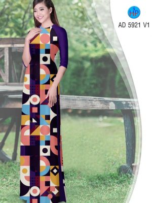 Vải áo dài Lập thể hình học mới ra AD 5921 29 1566631461 88 Vai ao dai Lap the hinh hoc moi ra AD