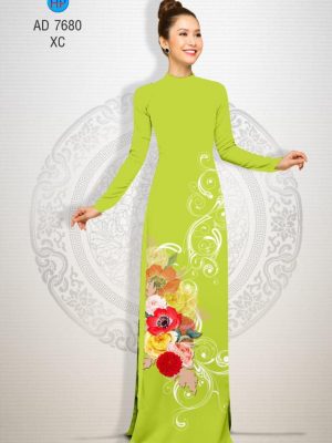 Vải áo dài Hoa in 3D kiểu mới AD 7680 37 1566632780 448 Vai ao dai Hoa in 3D kieu moi AD 7680