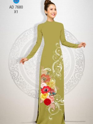 Vải áo dài Hoa in 3D kiểu mới AD 7680 36 1566632780 515 Vai ao dai Hoa in 3D kieu moi AD 7680