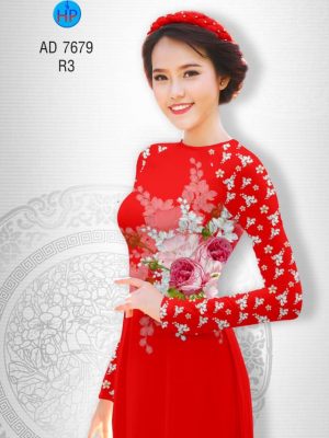 Vải áo dài Hoa hồng thiết kế 2019 AD 7679 28 1566632870 186 Vai ao dai Hoa hong thiet ke 2019 AD 7679