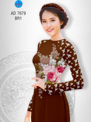 Vải áo dài Hoa hồng thiết kế 2019 AD 7679 23 1566632870 841 Vai ao dai Hoa hong thiet ke 2019 AD 7679