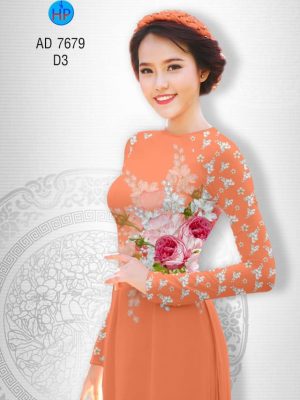 Vải áo dài Hoa hồng thiết kế 2019 AD 7679 21 1566632870 911 Vai ao dai Hoa hong thiet ke 2019 AD 7679