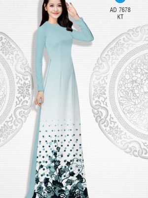 Vải áo dài Hoa in 3D thiết kế 2019 AD 7678 29 1566633002 254 Vai ao dai Hoa in 3D thiet ke 2019 AD