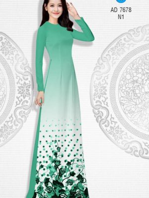 Vải áo dài Hoa in 3D thiết kế 2019 AD 7678 34 1566633002 50 Vai ao dai Hoa in 3D thiet ke 2019 AD