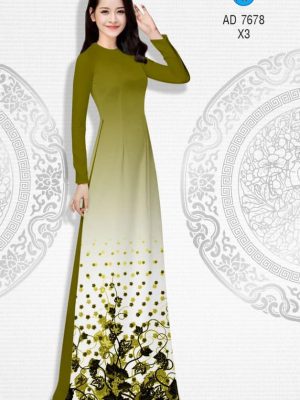 Vải áo dài Hoa in 3D thiết kế 2019 AD 7678 22 1566633002 563 Vai ao dai Hoa in 3D thiet ke 2019 AD