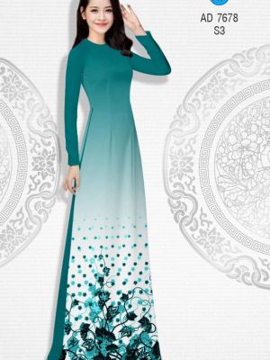 Vải áo dài Hoa in 3D thiết kế 2019 AD 7678 21 1566633002 578 Vai ao dai Hoa in 3D thiet ke 2019 AD